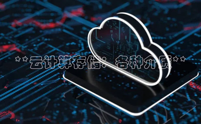 金年会金字招牌诚信至上龙年知乎**云计算存储：各种介质**