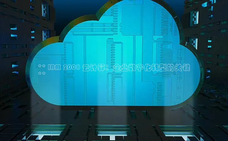 金年会网站入口百度安全社区** IBM 2008 云计算：企业数字化转型的关键
**