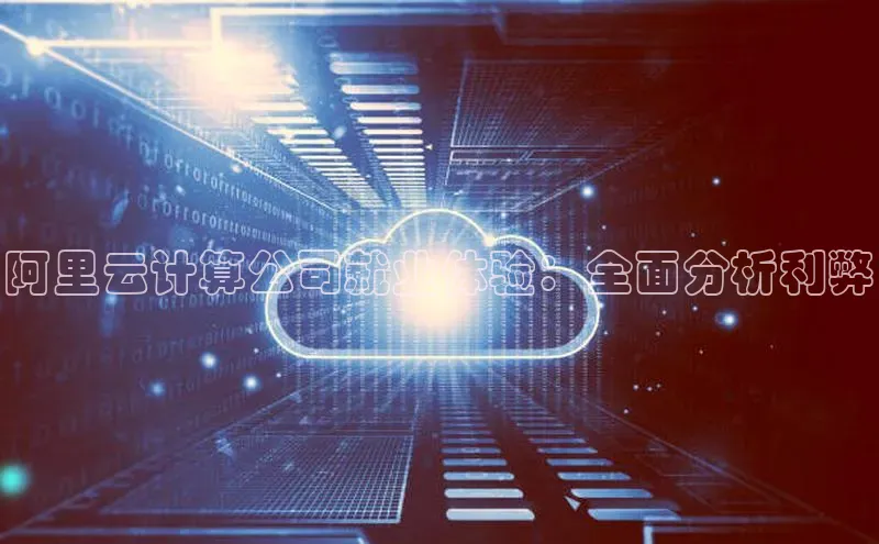 金年会电子游戏app诸葛科技阿里云计算公司就业体验：全面分析利弊