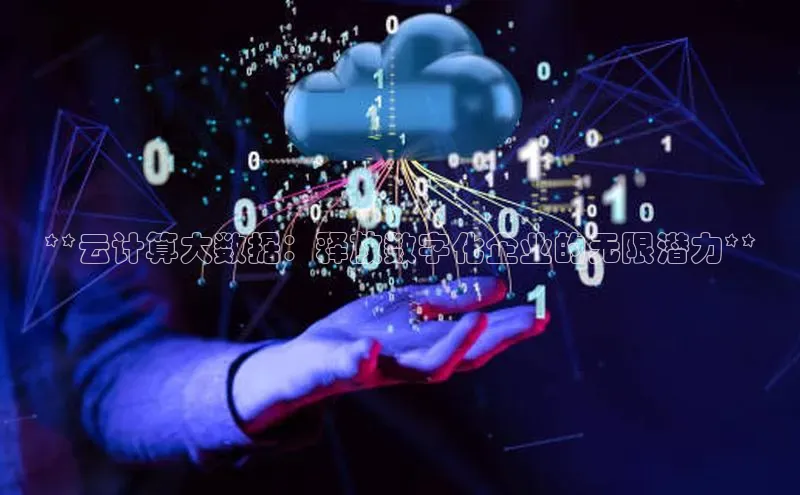 金年会棋牌百度社团赞助平台**云计算大数据：释放数字化企业的无限潜力**