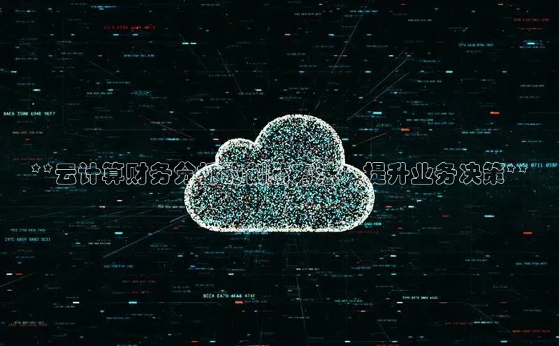 金年会体育一径科技**云计算财务分析的创新方法：提升业务决策**
