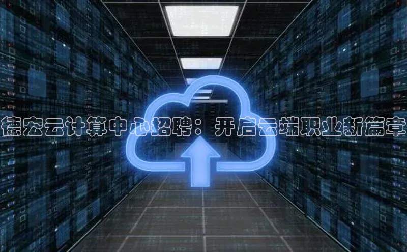 金年会官方网站入口中海达德宏云计算中心招聘：开启云端职业新篇章