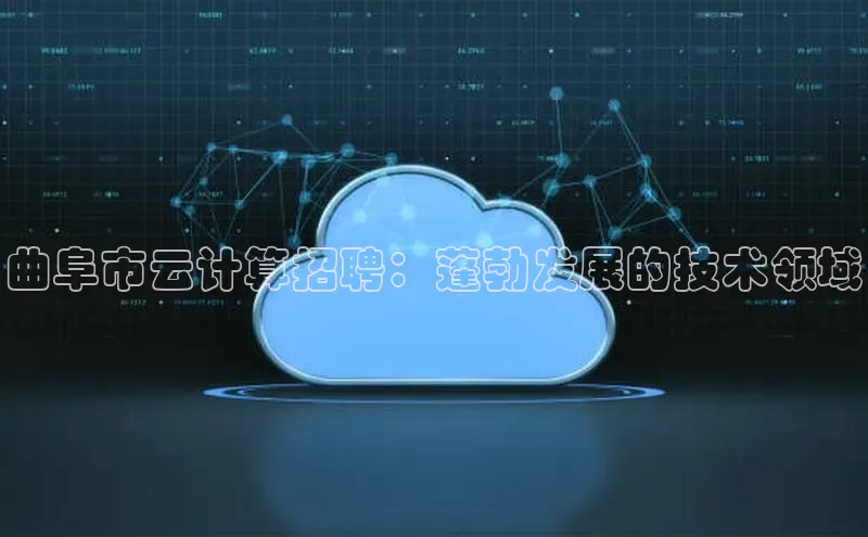 金年会 金字招牌诚信至上ARGA公司曲阜市云计算招聘：蓬勃发展的技术领域